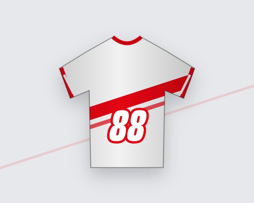 American Football uniform colourway 1 by Eighty8 Sports