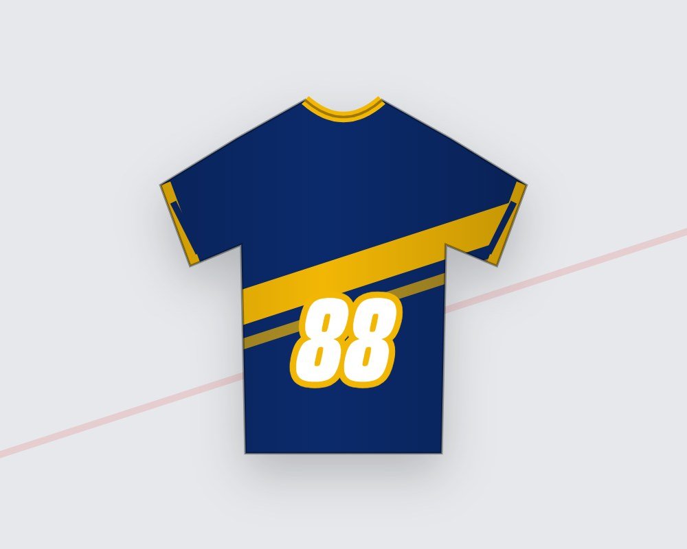 American Football uniform colourway 2 by Eighty8 Sports