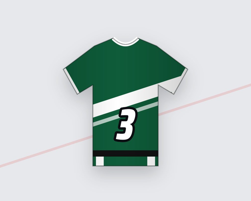 Flag Football uniform colourway 1 by Eighty8 Sports