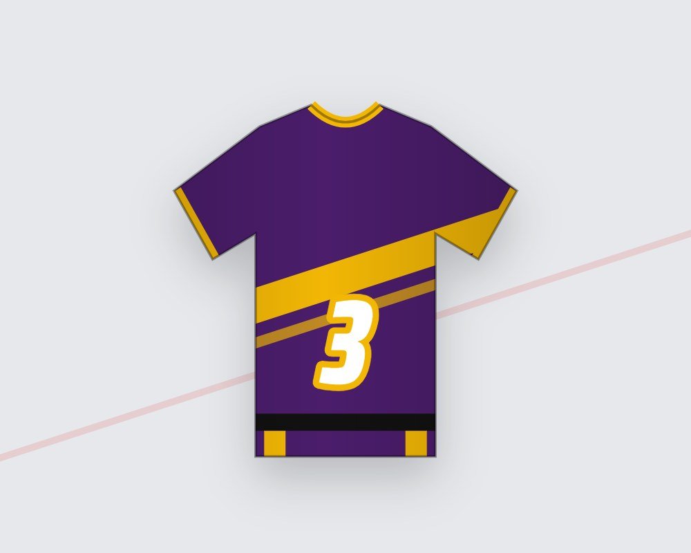 Flag Football uniform colourway 2 by Eighty8 Sports