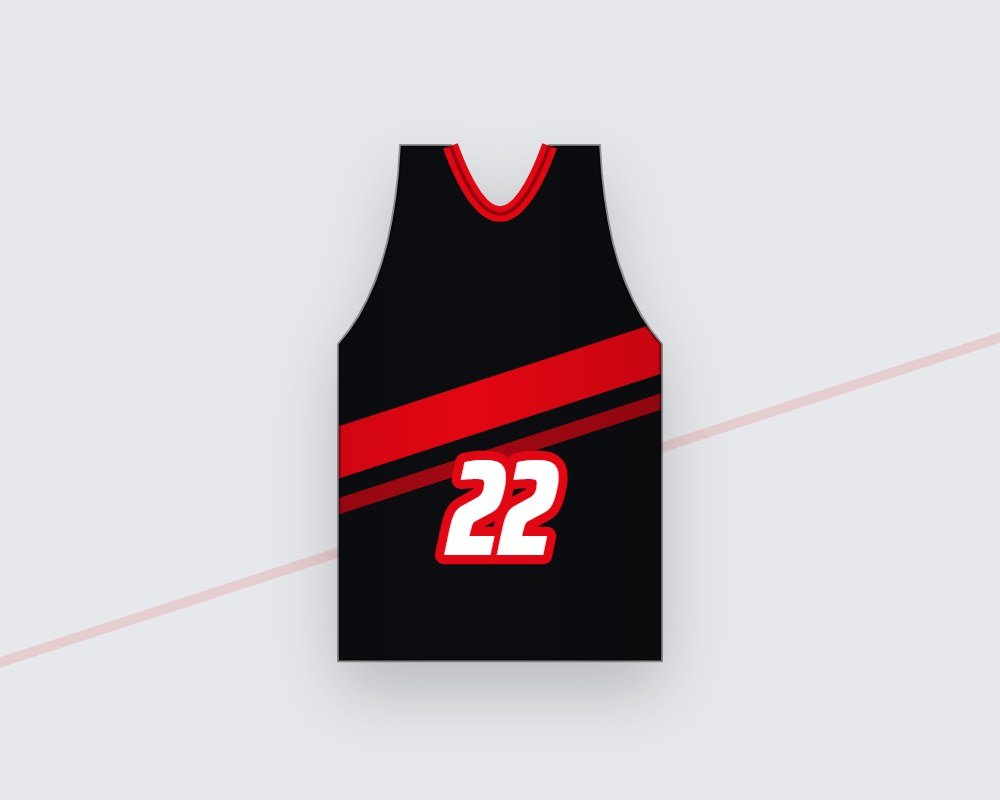 Lacrosse uniform colourway 1 by Eighty8 Sports