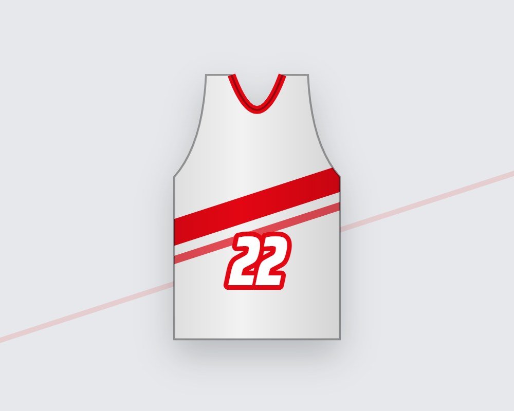 Lacrosse uniform colourway 2 by Eighty8 Sports