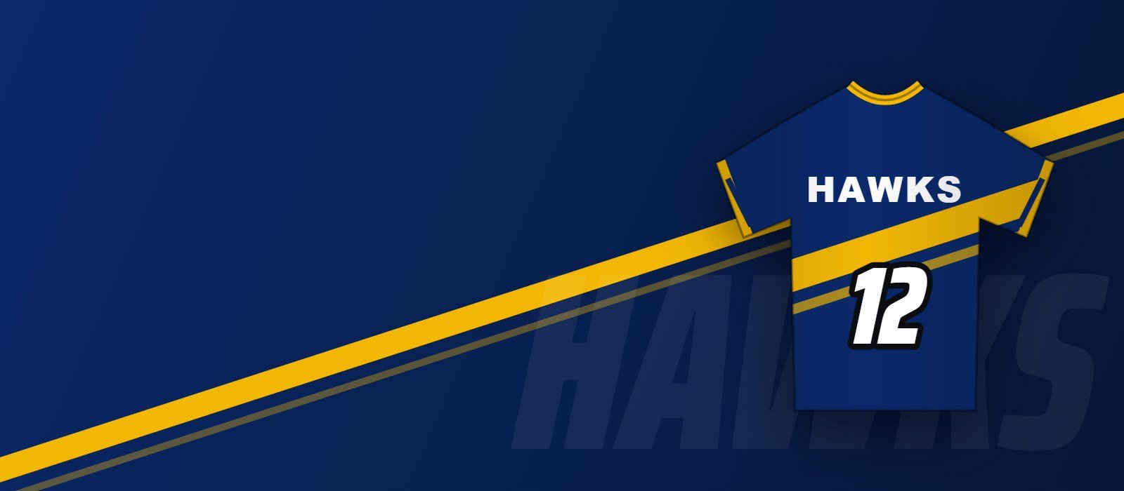 Sample team store for the Riverside Hawks